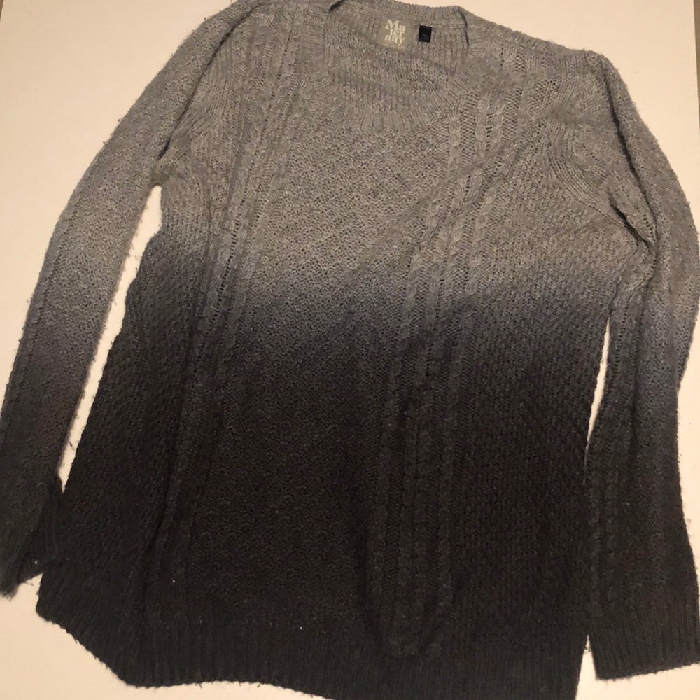 Topshop maternity  Ombré Sweater Size 12
